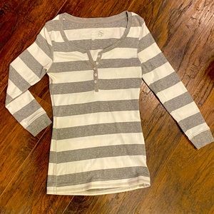 Long Sleeved Striped Shirt